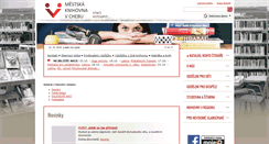 Desktop Screenshot of knih-cheb.cz